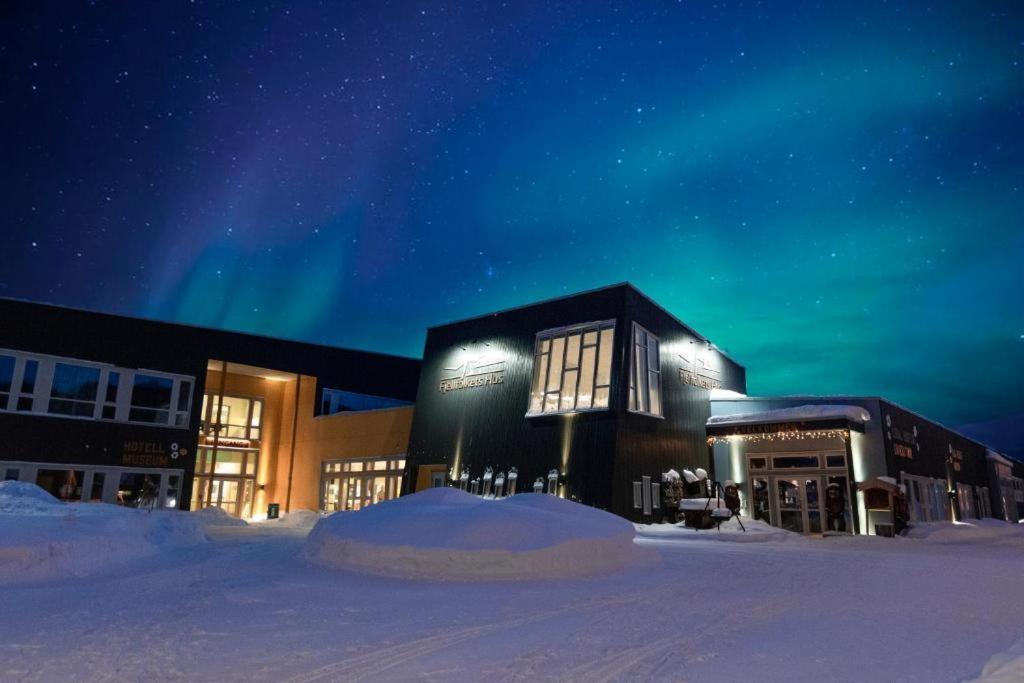 Hotel Fjellfolkets Hus Hattfjelldal Esterno foto